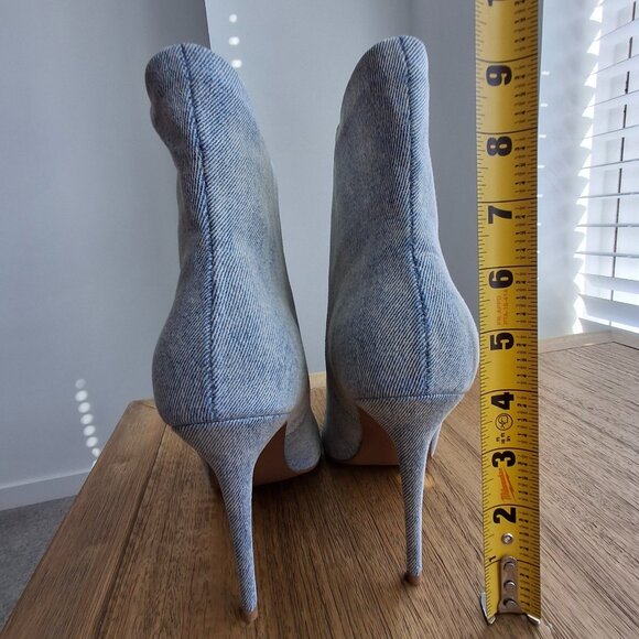 Good American | Slouchy Ankle Boots (Indigo) | Women's US 7 - Picture 8 of 8